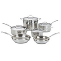 Cuisinart 10-Pc. Chef's Classic Cookware Set